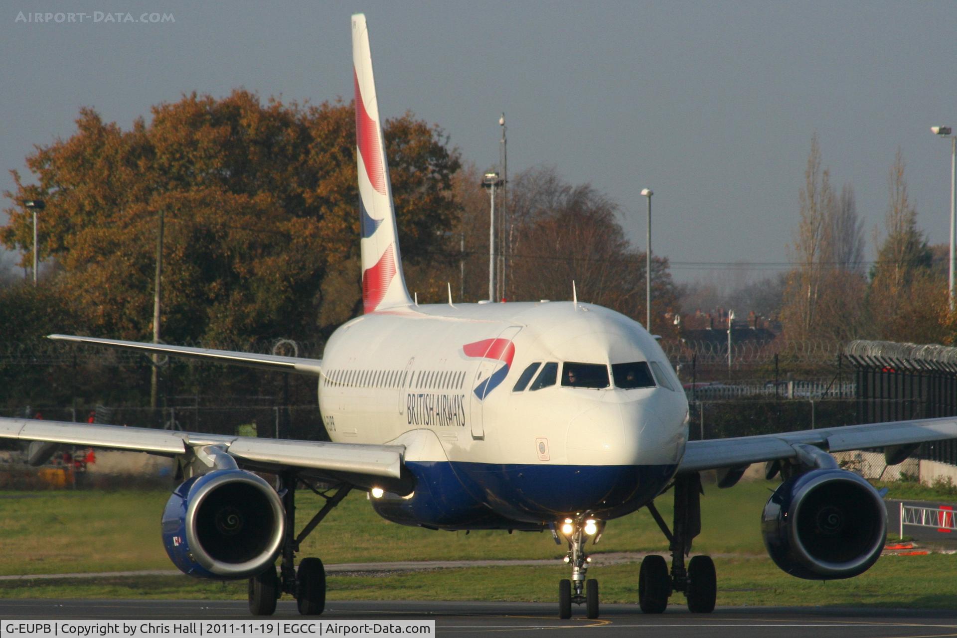 G-EUPB, 1999 Airbus A319-131 C/N 1115, British Airways