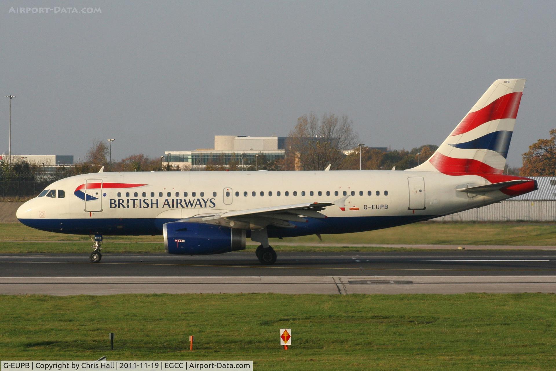 G-EUPB, 1999 Airbus A319-131 C/N 1115, British Airways