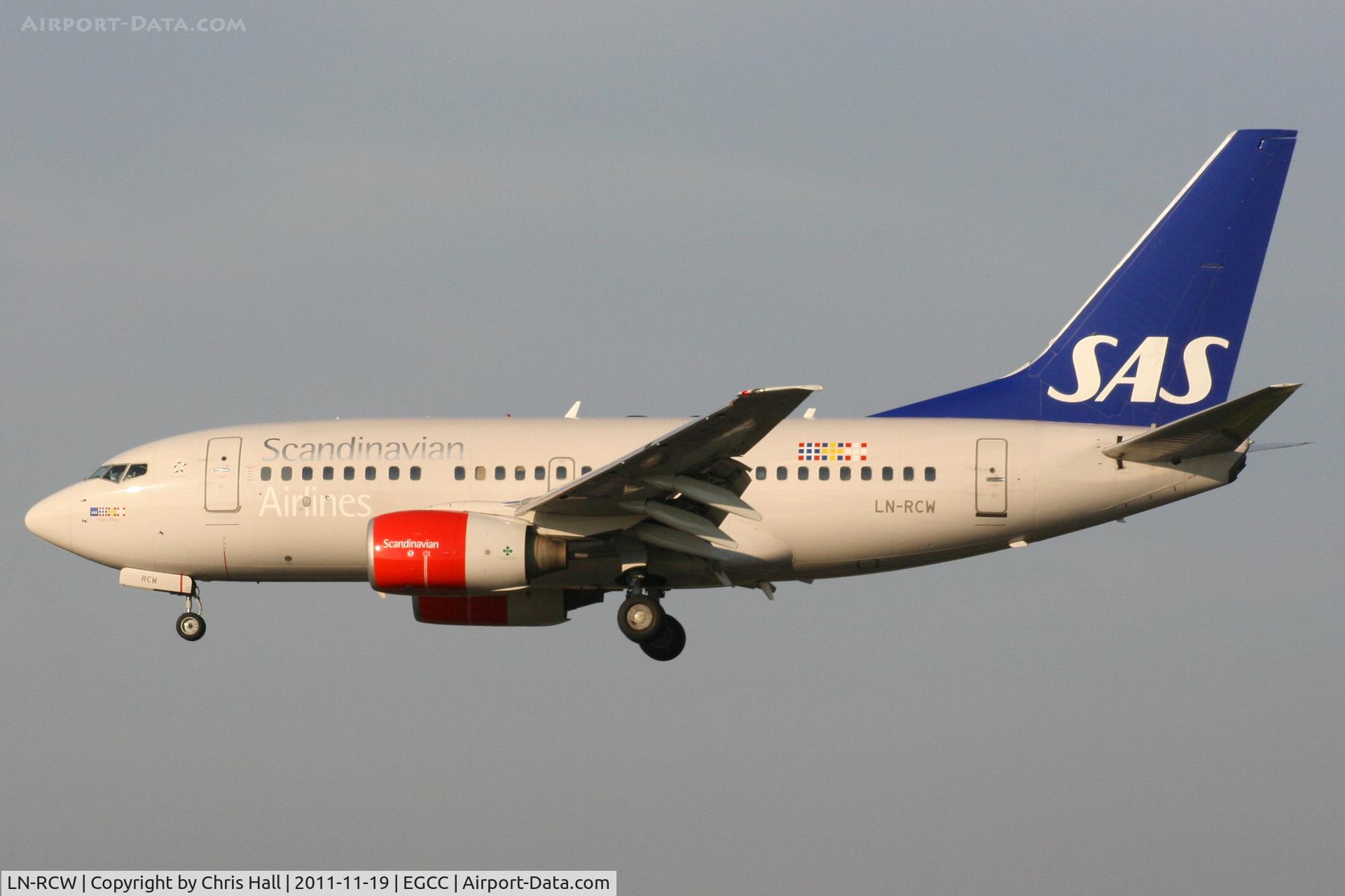 LN-RCW, 1999 Boeing 737-683 C/N 28308, Scandinavian Airlines