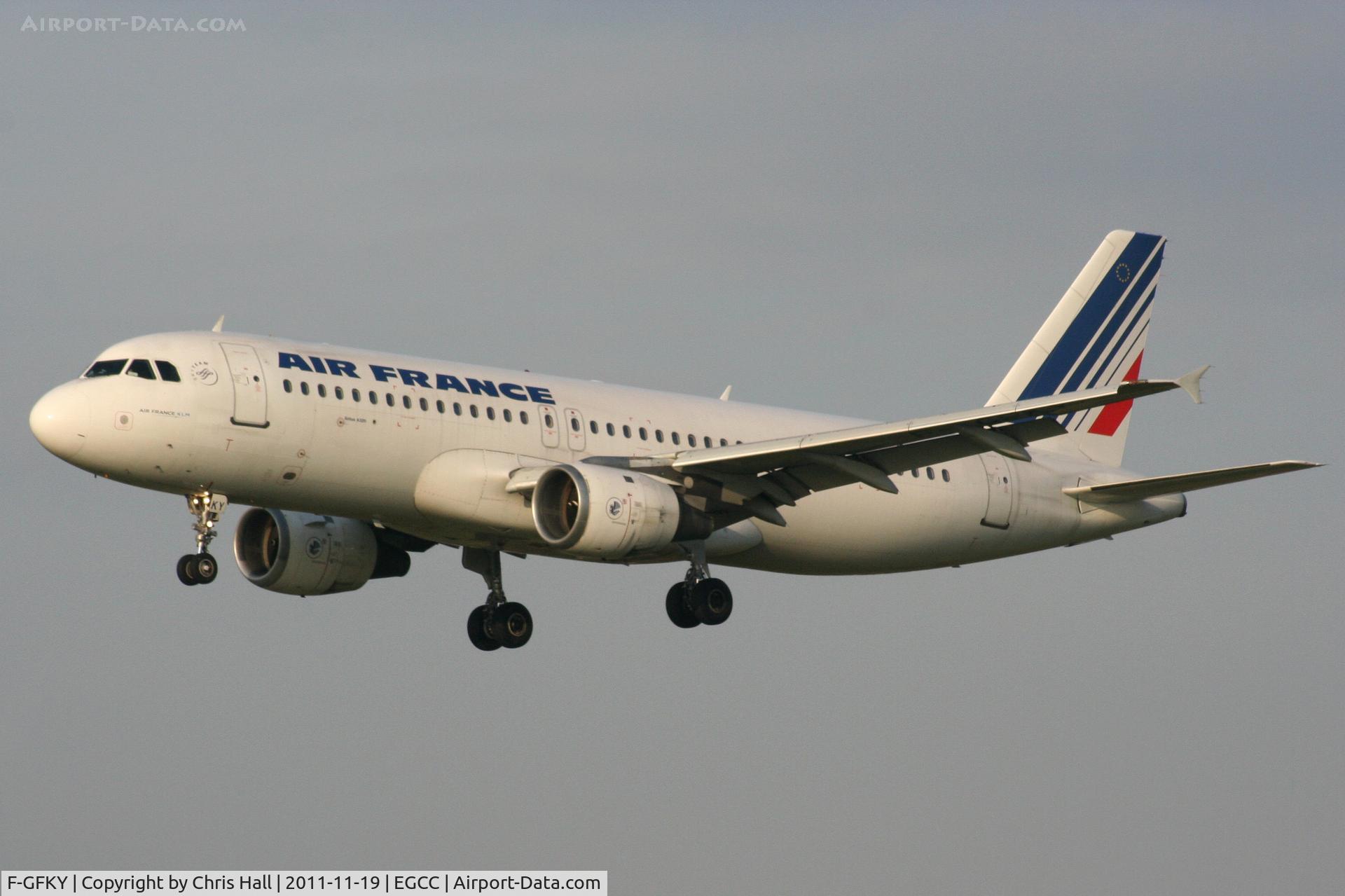F-GFKY, 1991 Airbus A320-211 C/N 0285, Air France
