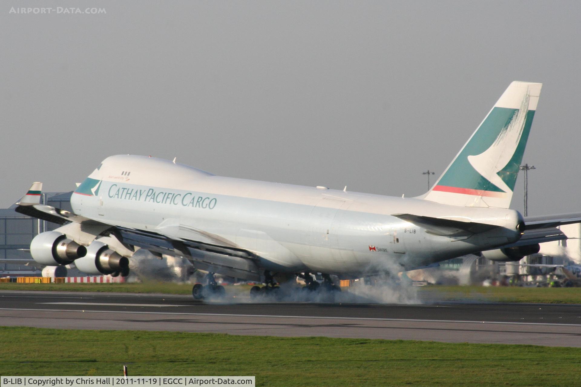 B-LIB, 2008 Boeing 747-467ERF C/N 36867, Cathay Pacific