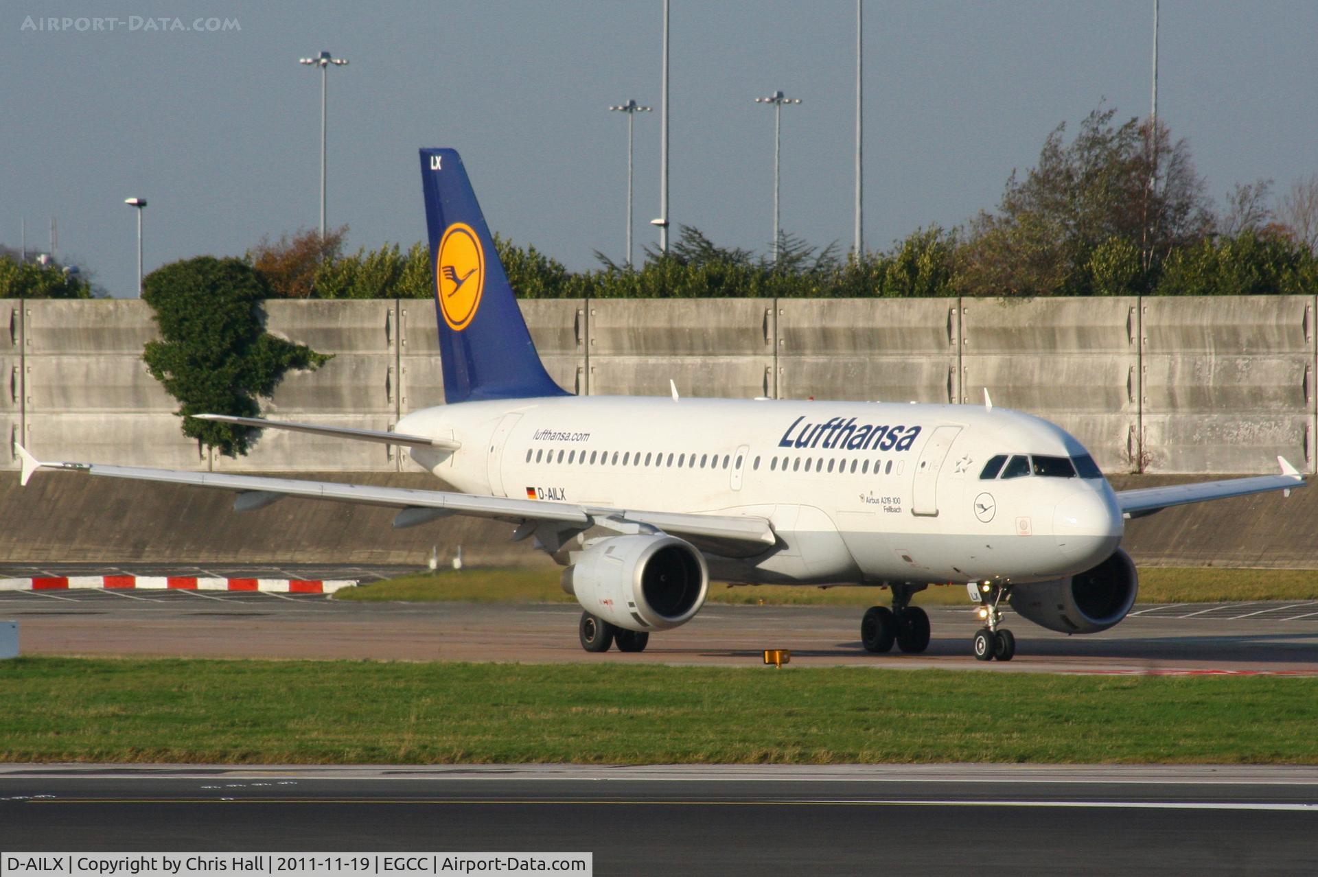 D-AILX, 1998 Airbus A319-114 C/N 860, Lufthansa