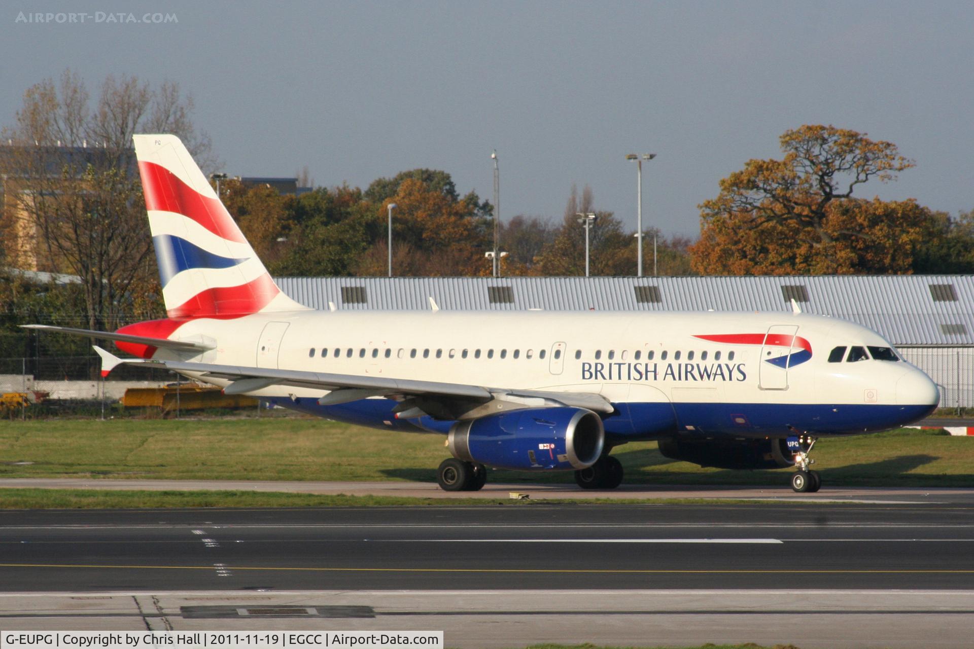 G-EUPG, 2000 Airbus A319-131 C/N 1222, British Airways