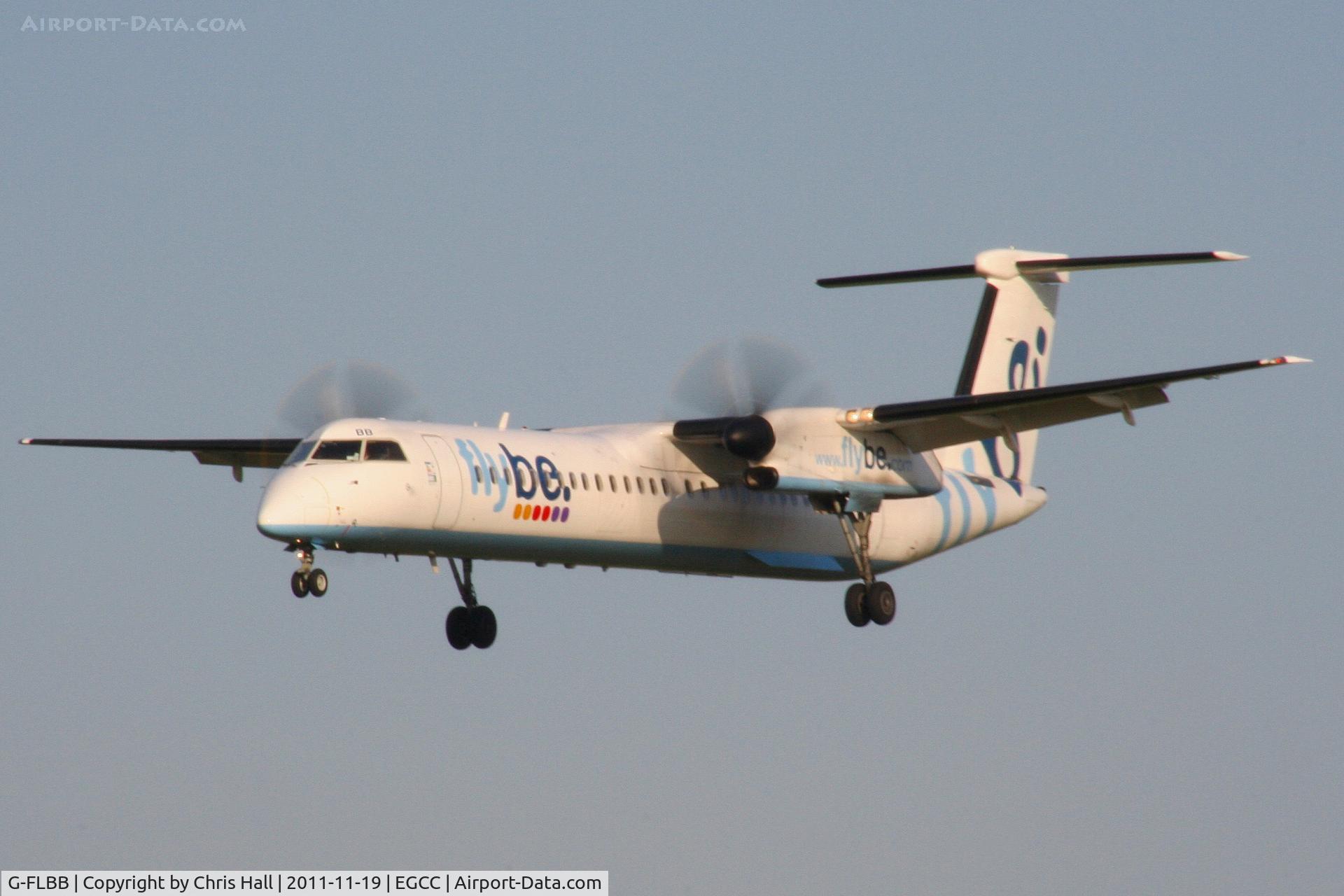 G-FLBB, 2009 De Havilland Canada DHC-8-402Q Dash 8 C/N 4255, flybe