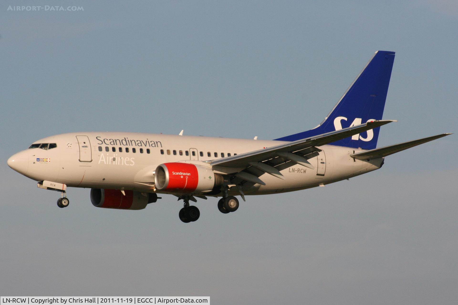 LN-RCW, 1999 Boeing 737-683 C/N 28308, Scandinavian Airlines