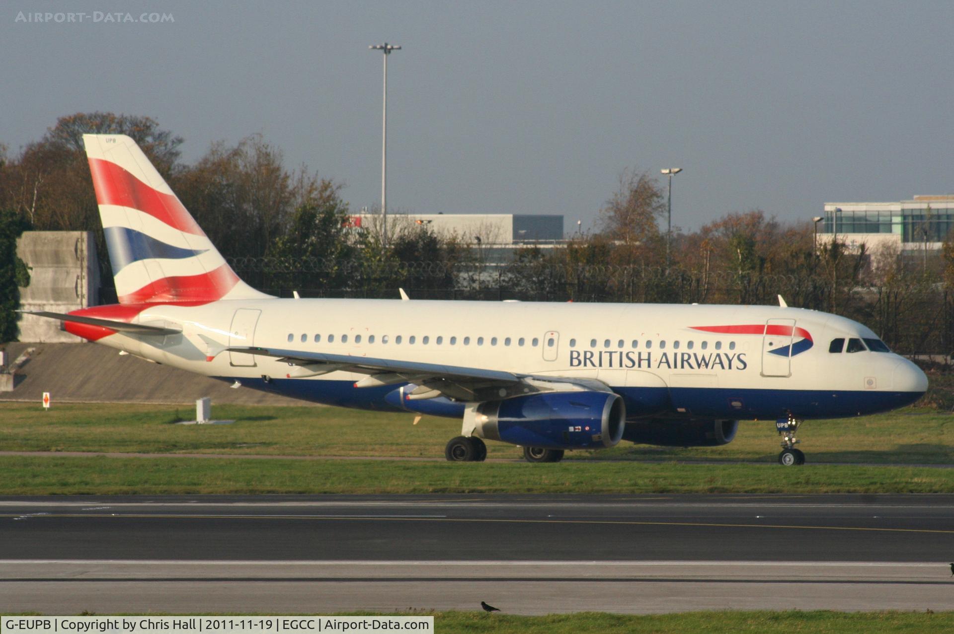 G-EUPB, 1999 Airbus A319-131 C/N 1115, British Airways