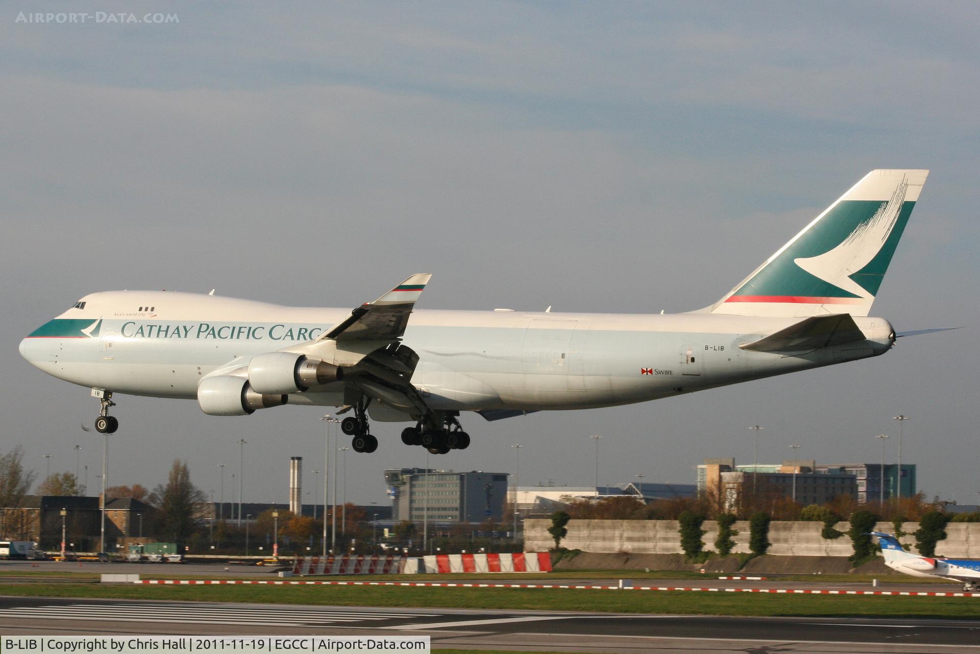 B-LIB, 2008 Boeing 747-467ERF C/N 36867, Cathay Pacific