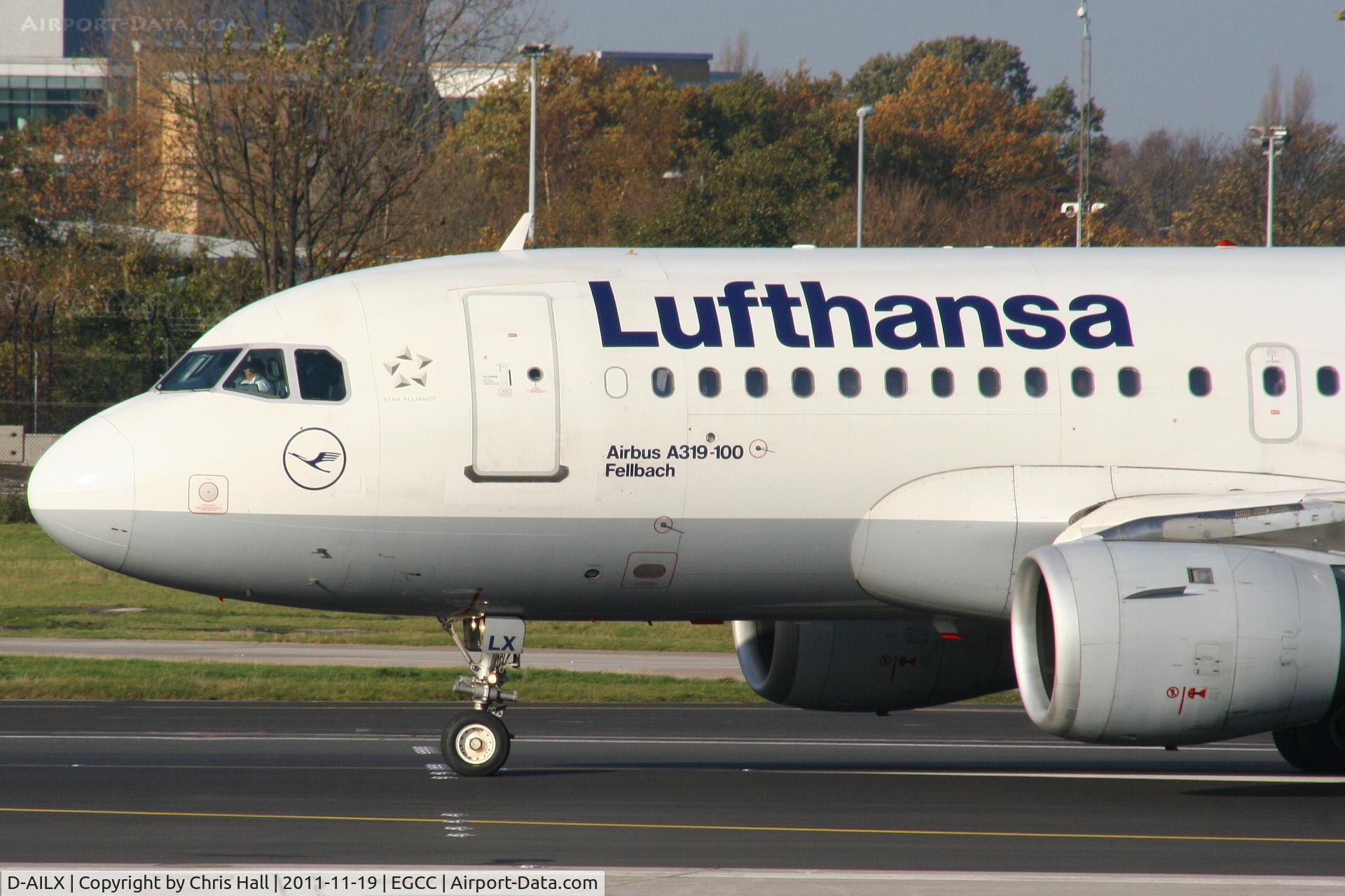 D-AILX, 1998 Airbus A319-114 C/N 860, Lufthansa