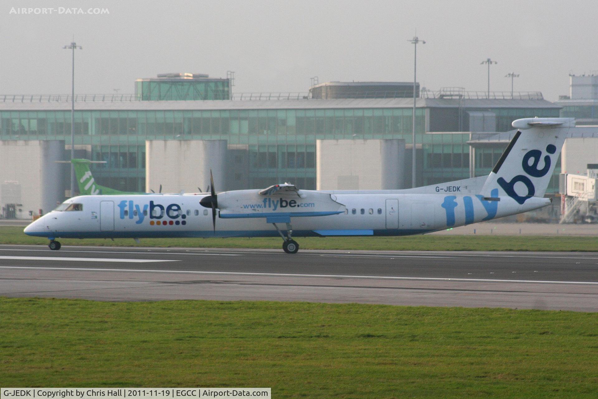 G-JEDK, 2002 De Havilland Canada DHC-8-402Q Dash 8 C/N 4065, flybe