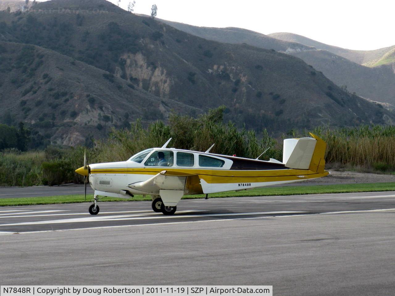 N7848R, 1968 Beech V35A Bonanza C/N D-8904, 1968 Beech V35A BONANZA, Continental IO-550 300 Hp upgrade, taking the active