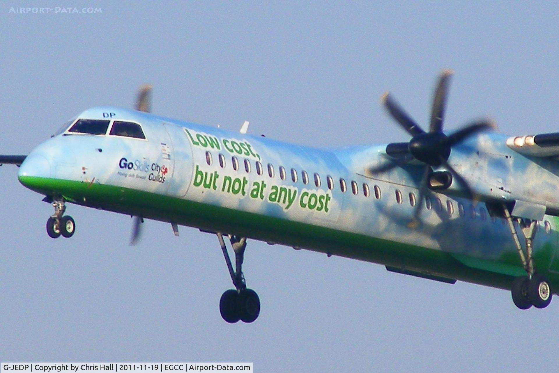 G-JEDP, 2003 De Havilland Canada DHC-8-402Q Dash 8 C/N 4085, flybe