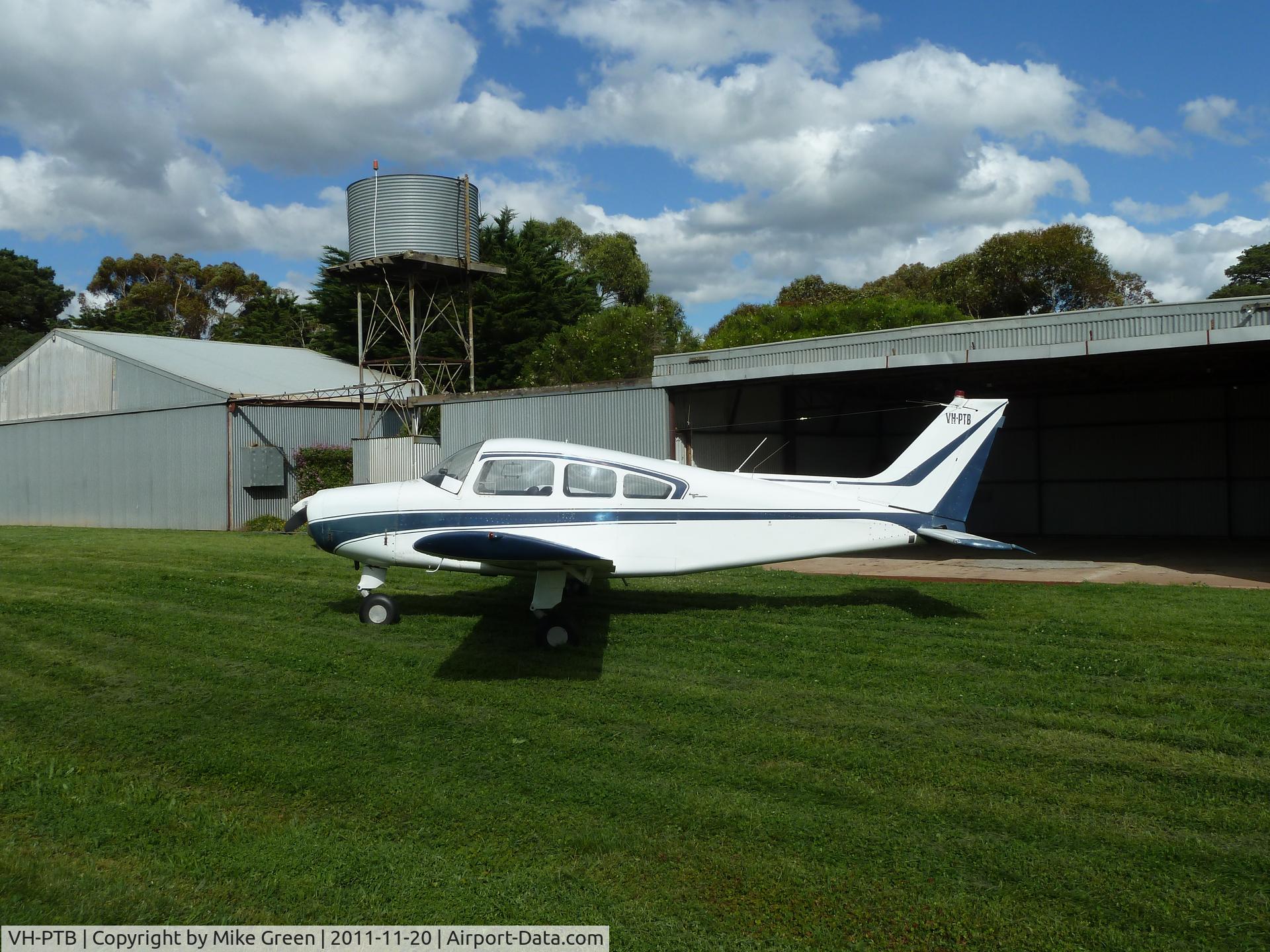 VH-PTB, 1965 Beech A23 C/N M-659, At Romsey Victoria