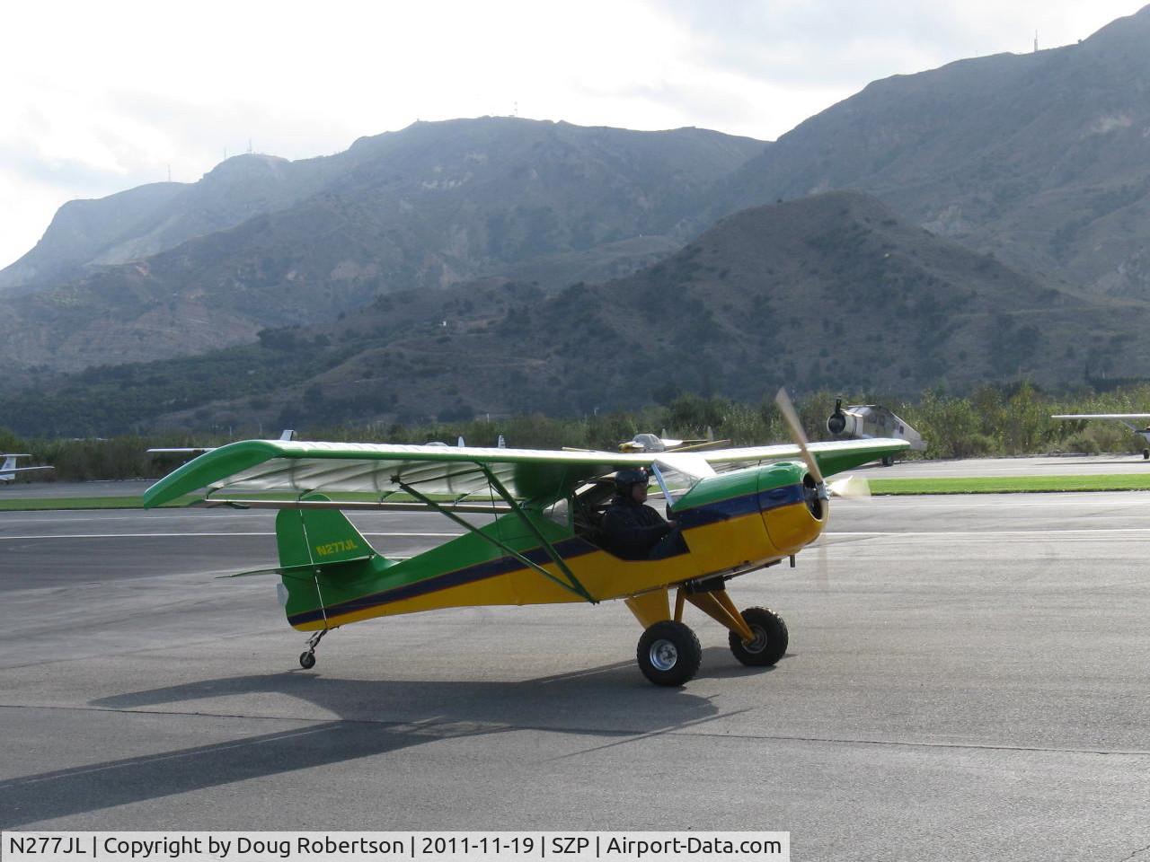 N277JL, 1991 Denney Kitfox Model 1 C/N 122, 1991 Lawrence KITFOX, Rotax, taxi