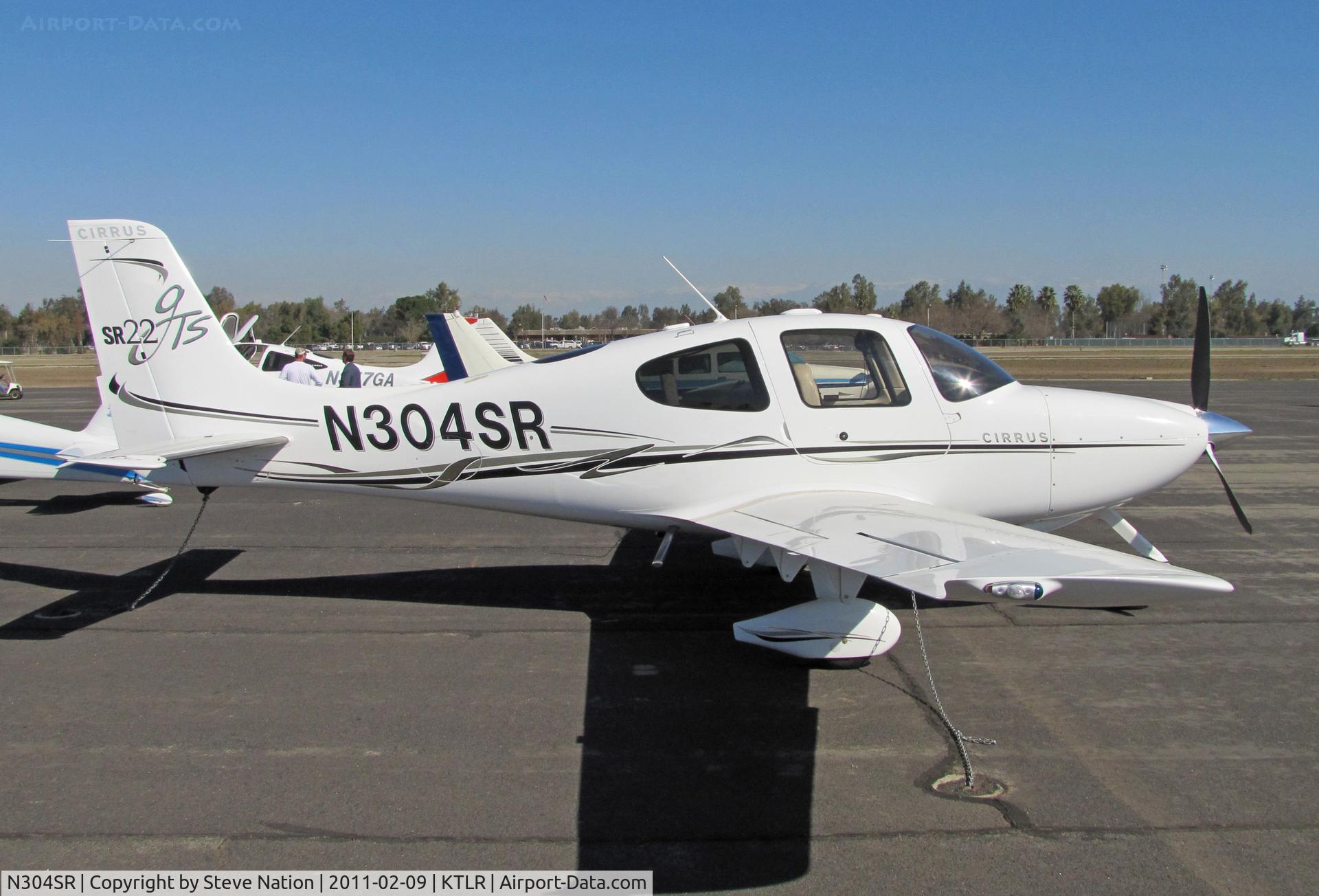 N304SR, 2006 Cirrus SR22 GTS C/N 2295, 2006 Cirrus Design SR22 @ Tulare, CA for International Ag Expo