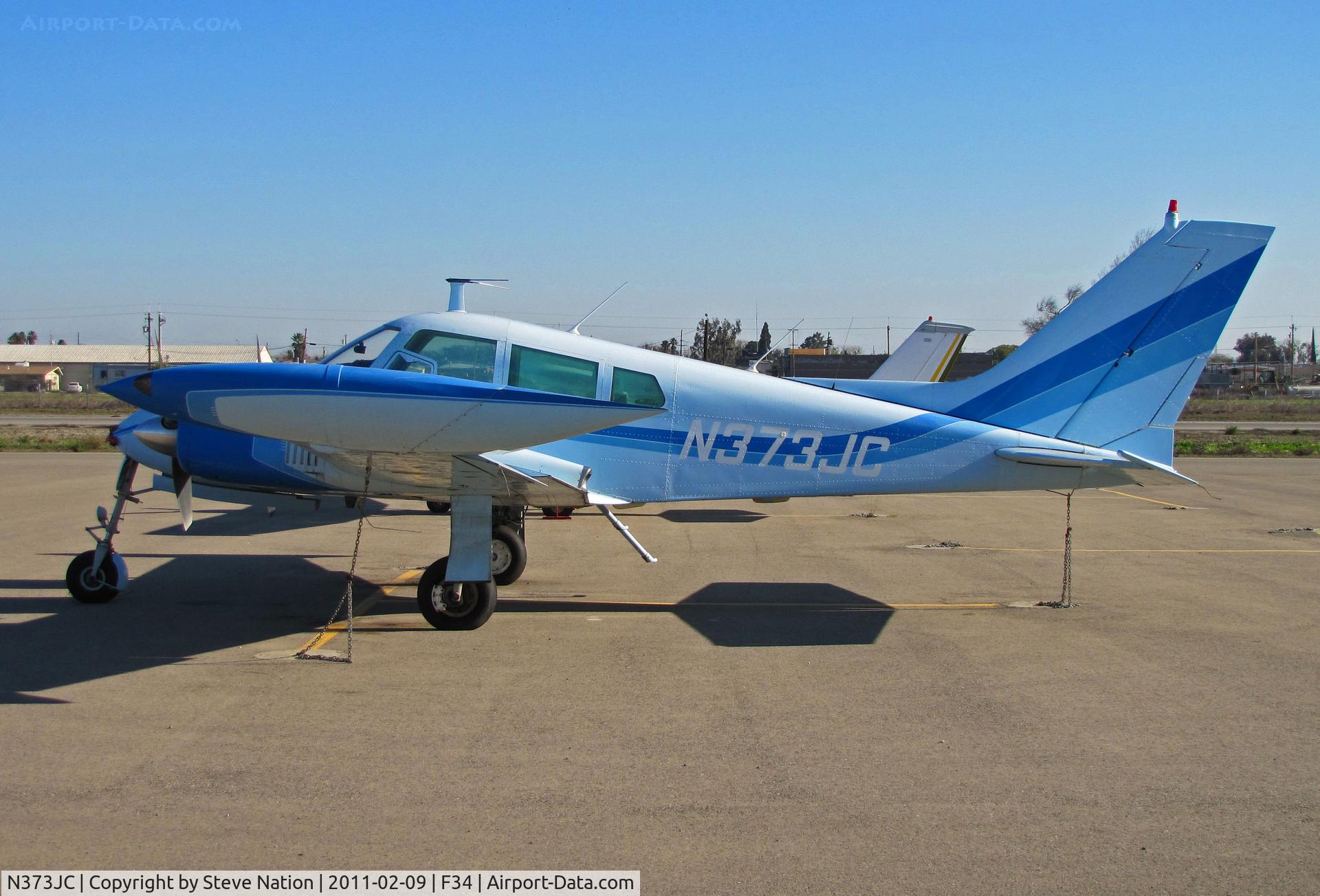 N373JC, 1962 Cessna 310G C/N 310G0137, Locally-based 1962 Cessna 310G @ Firebaugh, CA