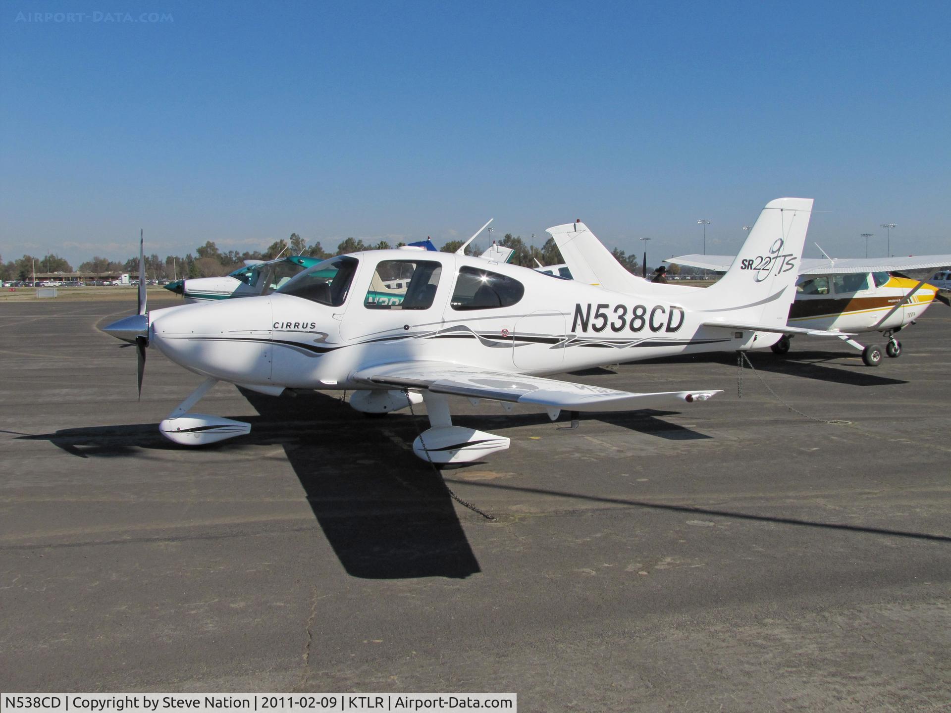 N538CD, 2005 Cirrus SR22 C/N 1538, KJ Air (Ukiah, CA) 2005 Cirrus Design SR22 @ Tulare, CA for International Ag Expo