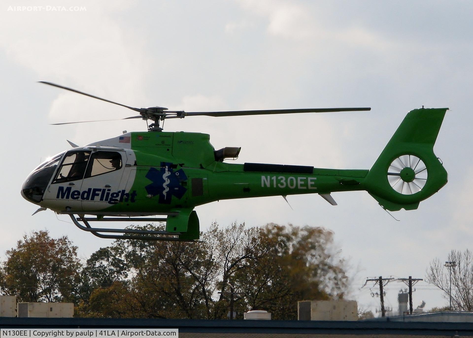 N130EE, Eurocopter EC-130B-4 (AS-350B-4) C/N 7190, At Metro Aviation / Downtown Shreveport.
