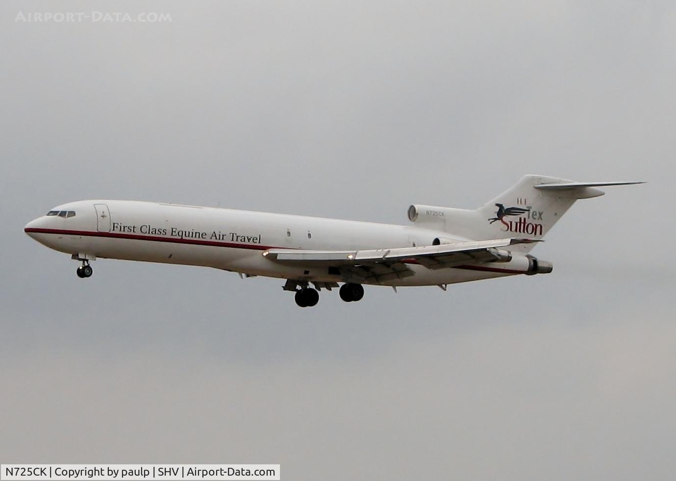N725CK, 1980 Boeing 727-224 C/N 22252, 