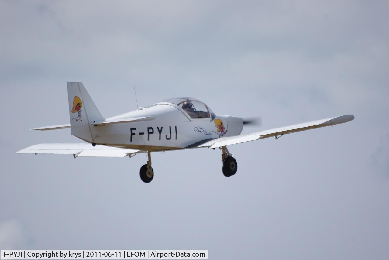 F-PYJI, Constructeur Amateur COUPE JC 01 C/N 01, premier vol en nouvelle livrée