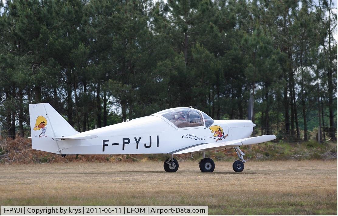 F-PYJI, Constructeur Amateur COUPE JC 01 C/N 01, premier vol nouvelle livrée