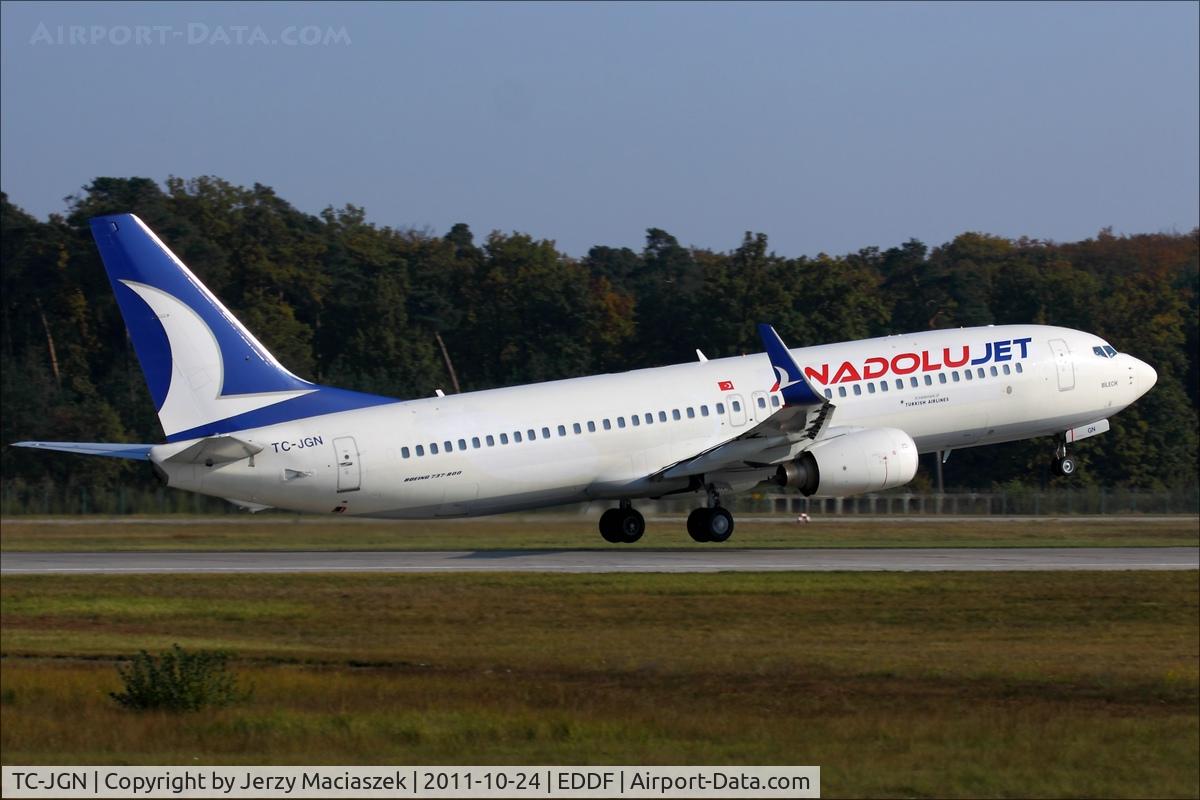 TC-JGN, 2006 Boeing 737-8F2 C/N 34412, Boeing 737-8F2