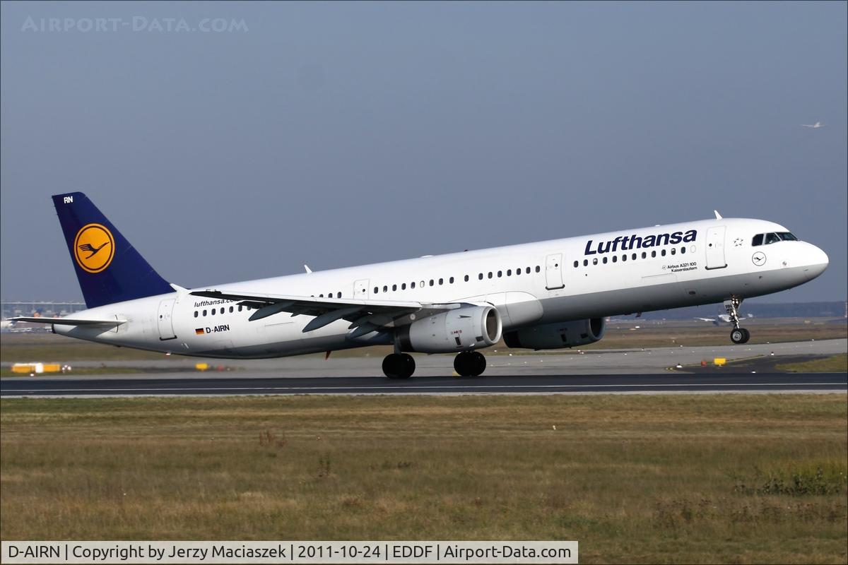 D-AIRN, 1995 Airbus A321-131 C/N 0560, Airbus A321-131