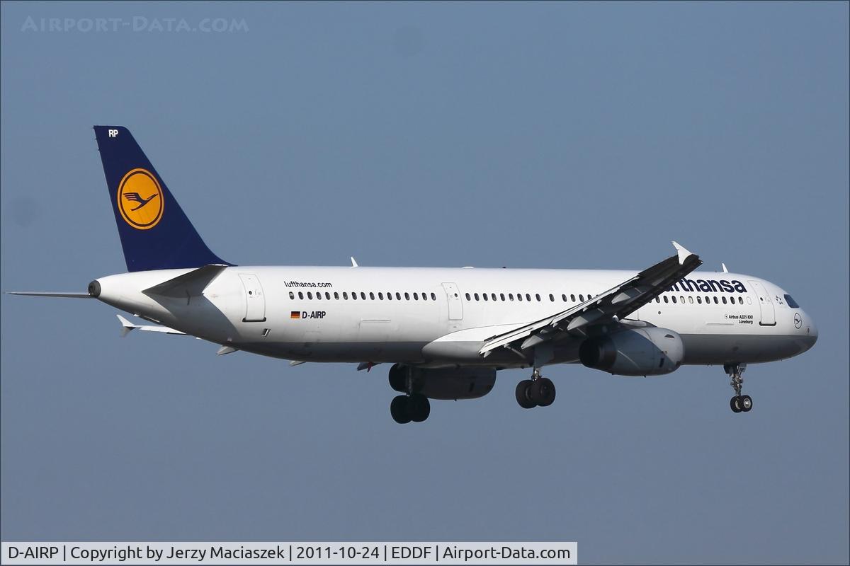 D-AIRP, 1995 Airbus A321-131 C/N 0564, Airbus A321-131