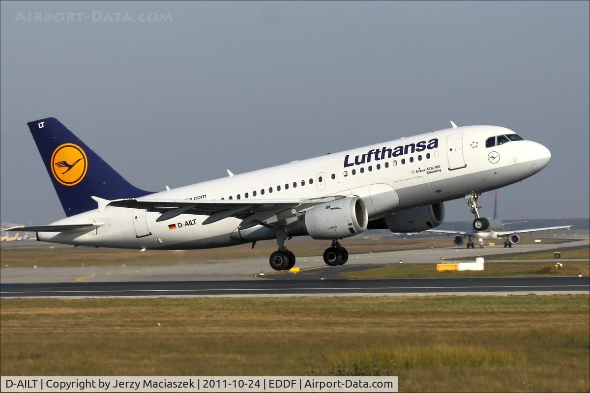 D-AILT, 1997 Airbus A319-114 C/N 738, Airbus A319-114