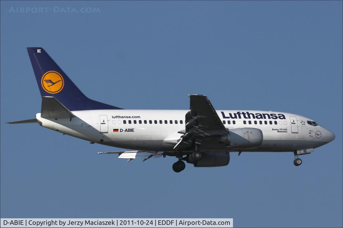 D-ABIE, 1990 Boeing 737-530 C/N 24819, Boeing 737-530