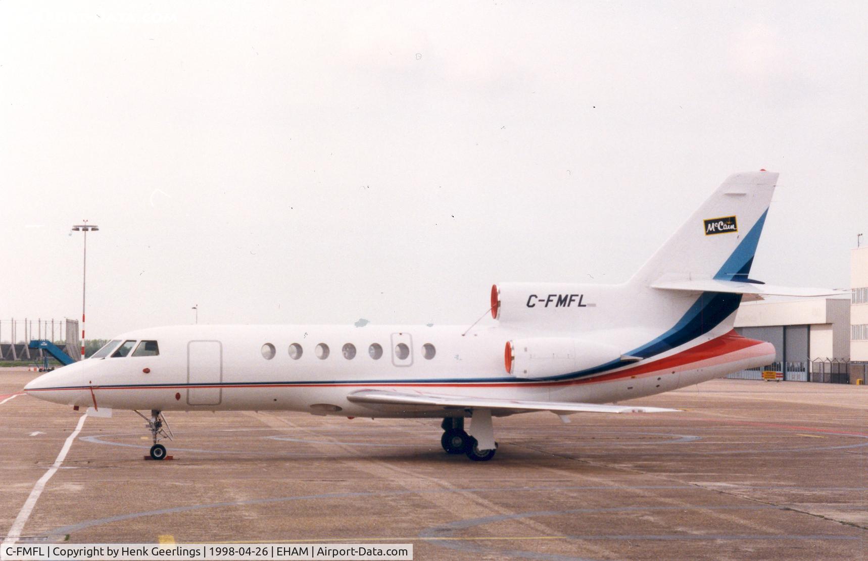 C-FMFL, 1982 Dassault Falcon 50 C/N 96, McCain Foods