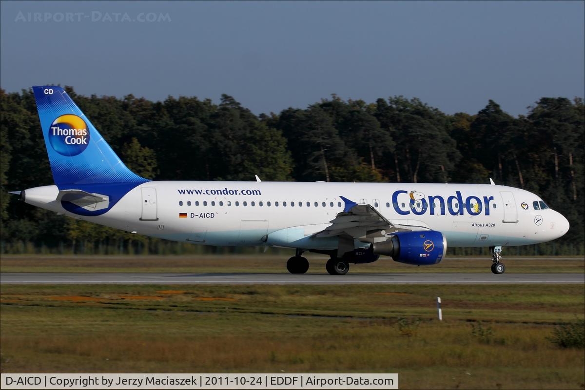 D-AICD, 1998 Airbus A320-212 C/N 0884, Airbus A320-212