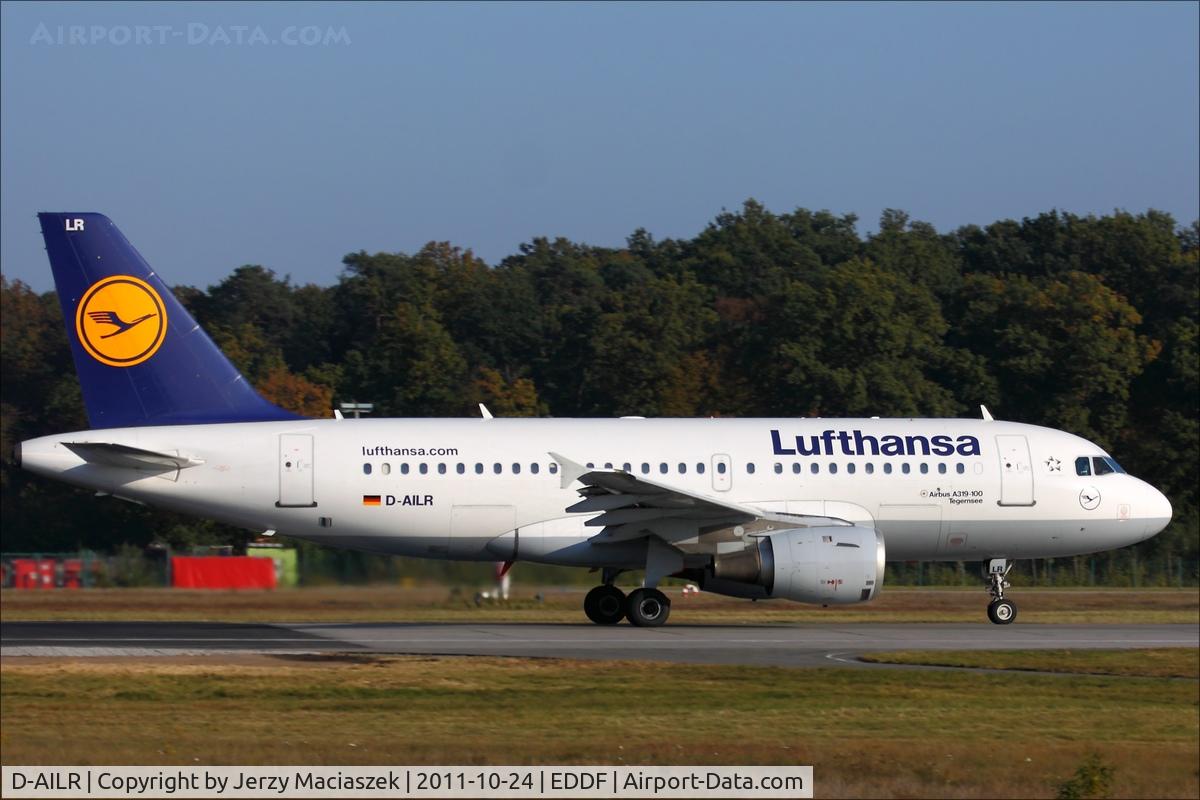 D-AILR, 1997 Airbus A319-114 C/N 723, Airbus A319-114