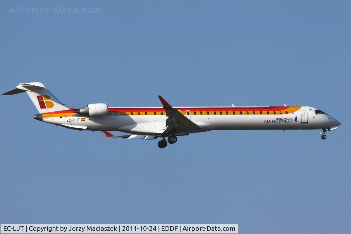 EC-LJT, 2010 Bombardier CRJ-1000ER NG (CL-600-2E25) C/N 19005, Bombardier CRJ-1000