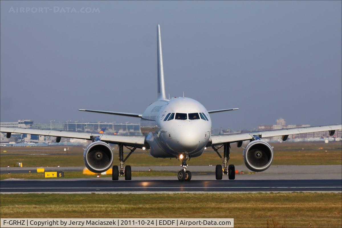 F-GRHZ, 2001 Airbus A319-111 C/N 1622, Airbus A319-111