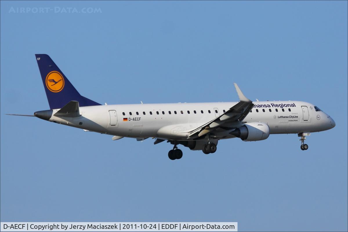 D-AECF, 2010 Embraer 190LR (ERJ-190-100LR) C/N 19000359, Embraer ERJ-190-100LR
