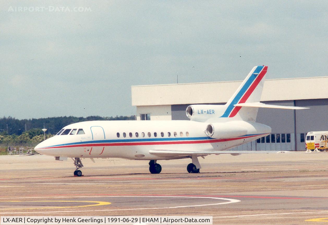 LX-AER, 1987 Dassault Falcon 900 C/N 11, Falcon 900B