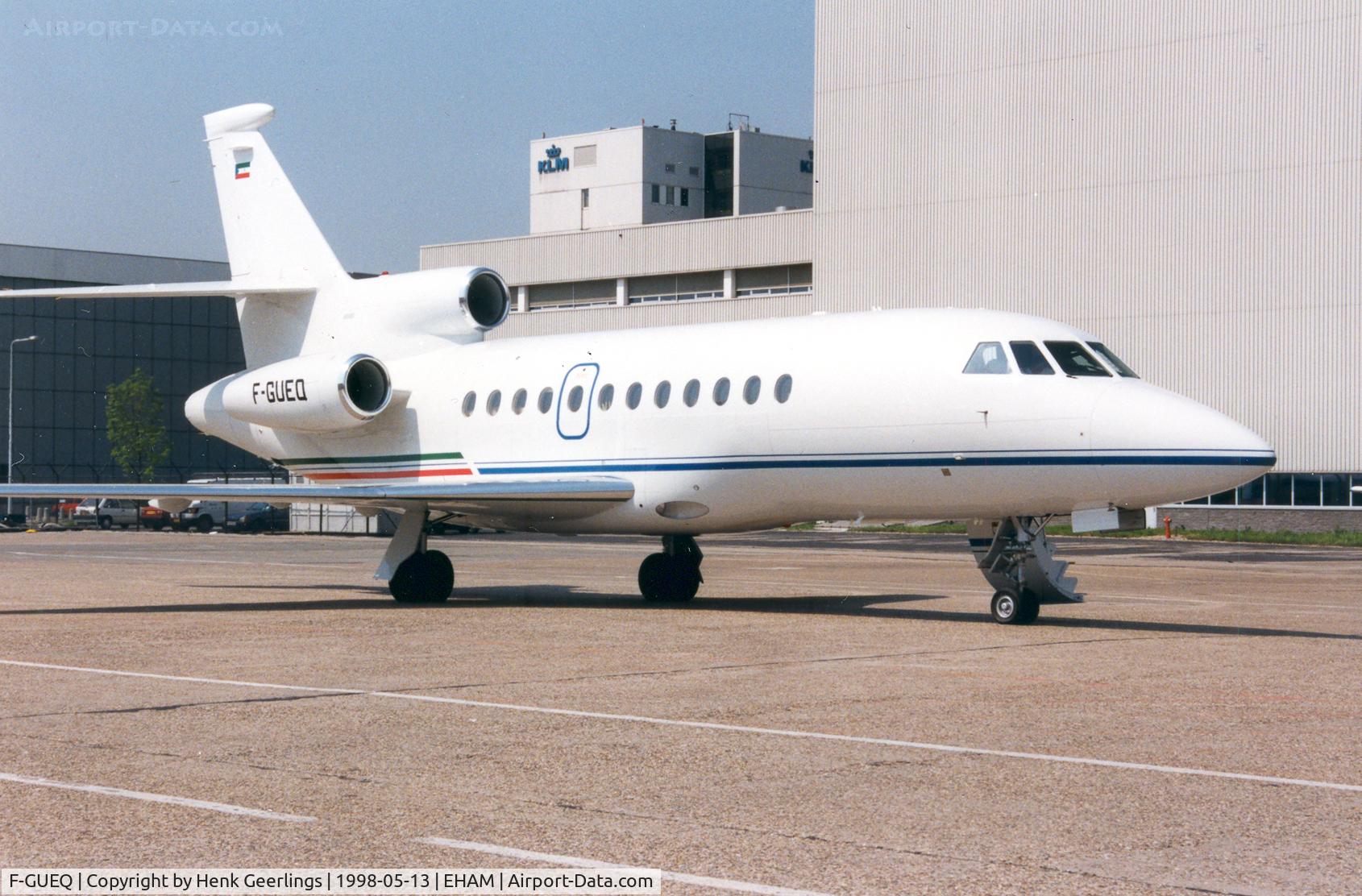 F-GUEQ, 1997 Dassault Falcon 900B C/N 167, Falcon 900B