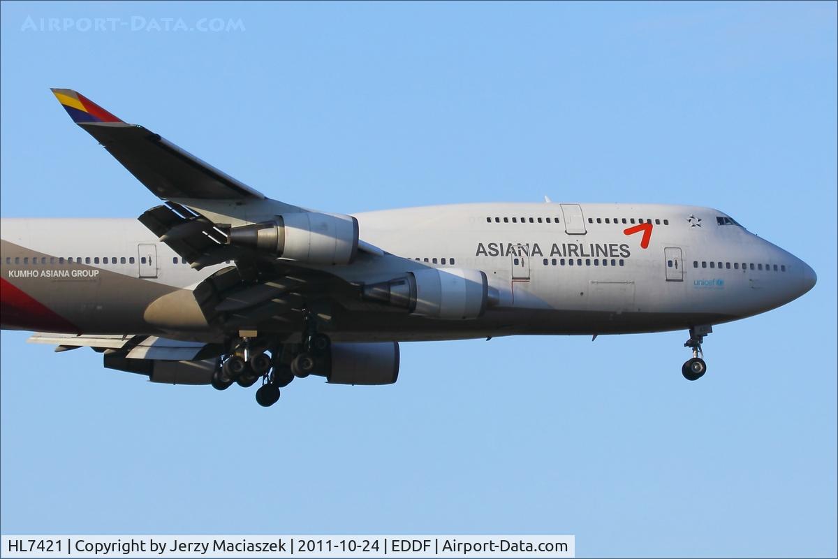 HL7421, 1996 Boeing 747-48EM C/N 25784, Boeing 747-48E