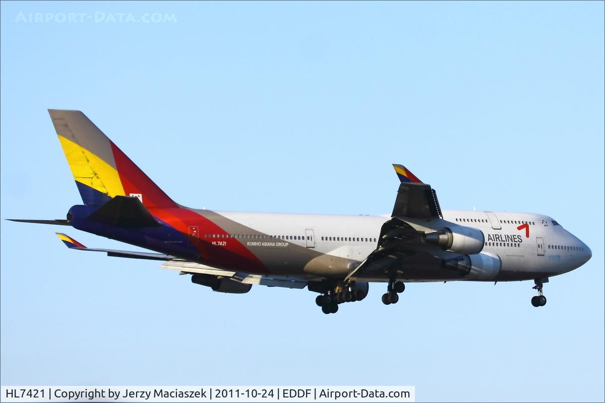 HL7421, 1996 Boeing 747-48EM C/N 25784, Boeing 747-48E