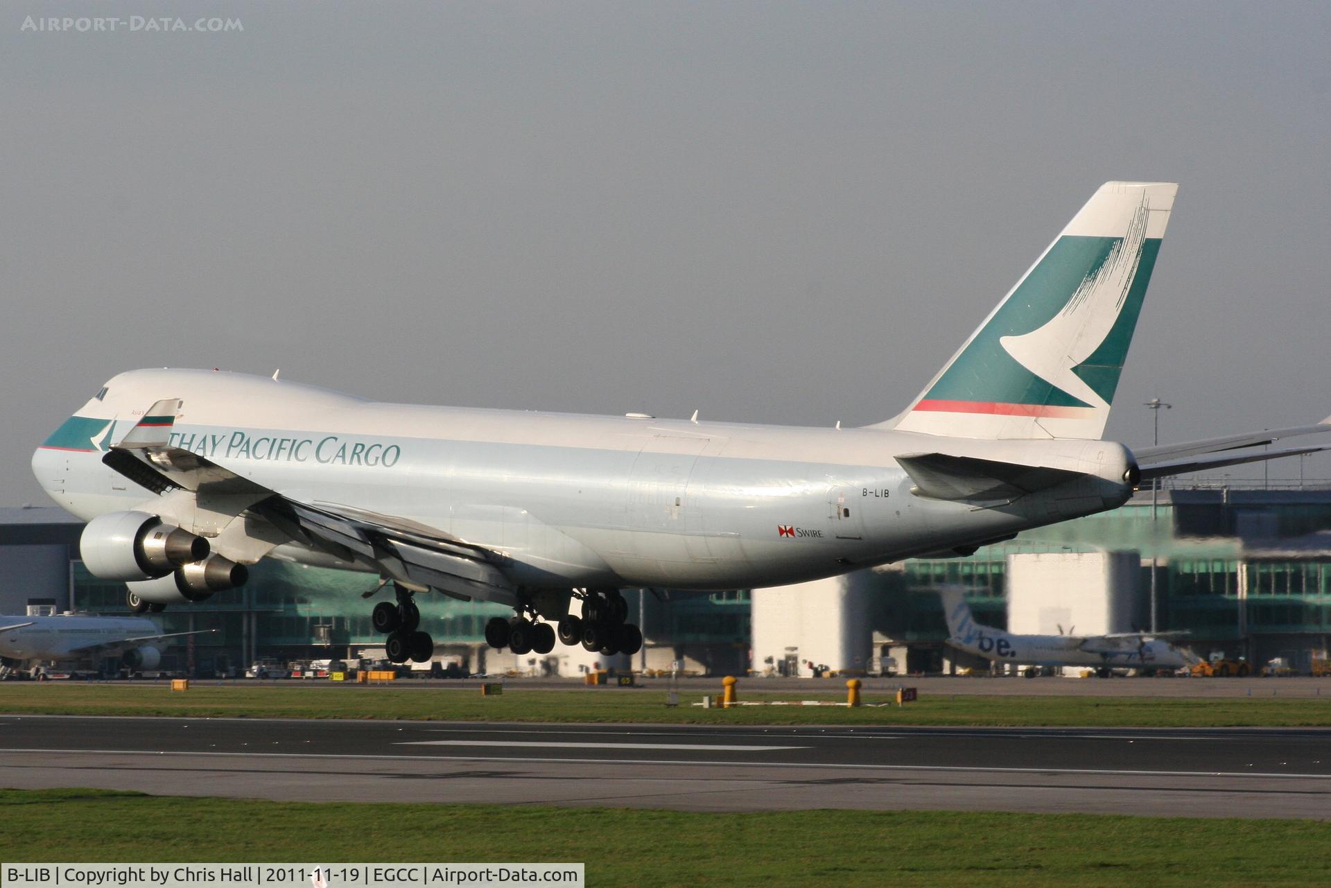 B-LIB, 2008 Boeing 747-467ERF C/N 36867, Cathay Pacific