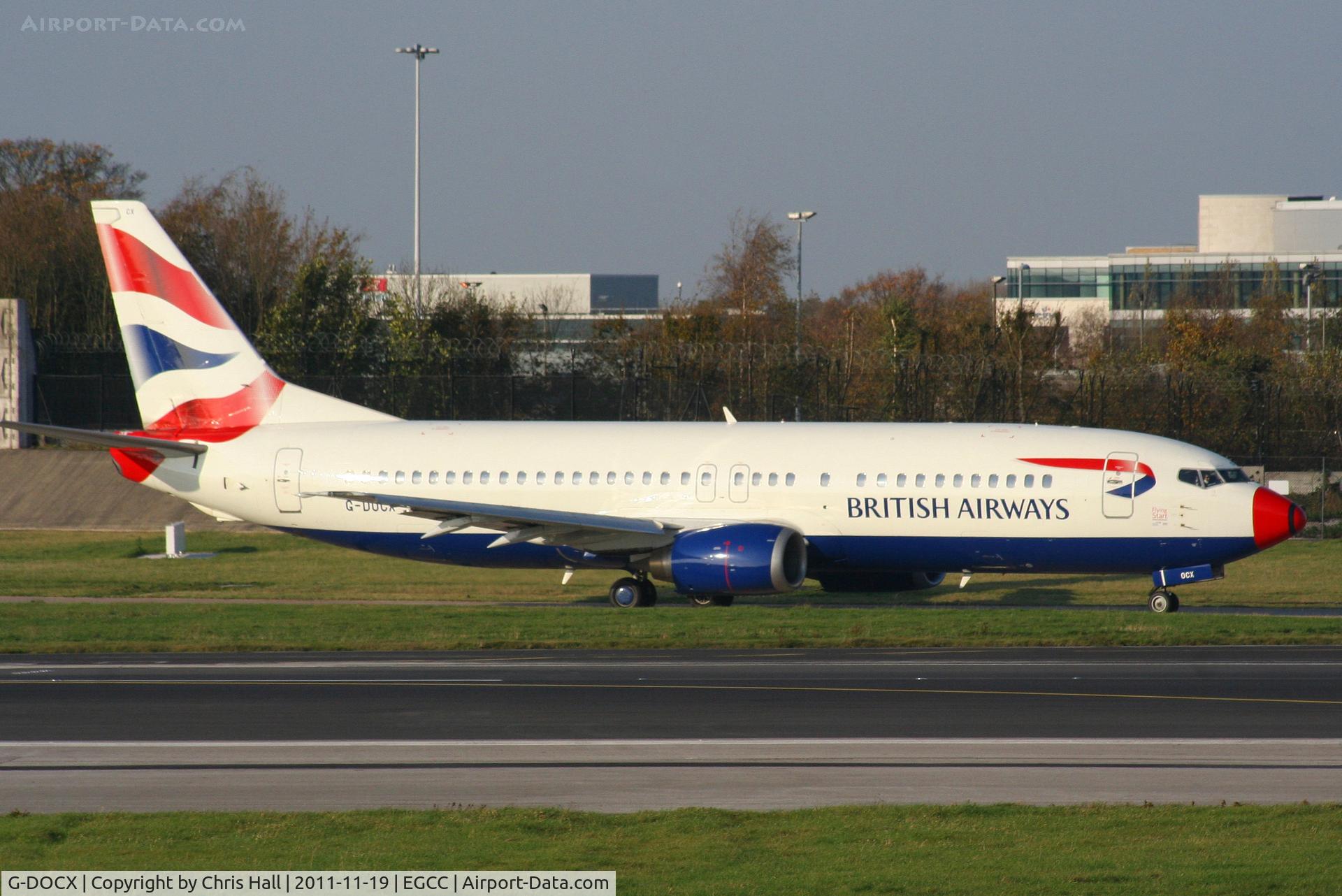 G-DOCX, 1993 Boeing 737-436 C/N 25857, British Airways