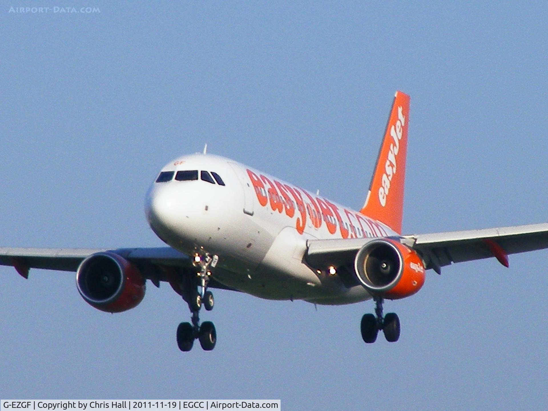 G-EZGF, 2011 Airbus A319-111 C/N 4635, easyJet