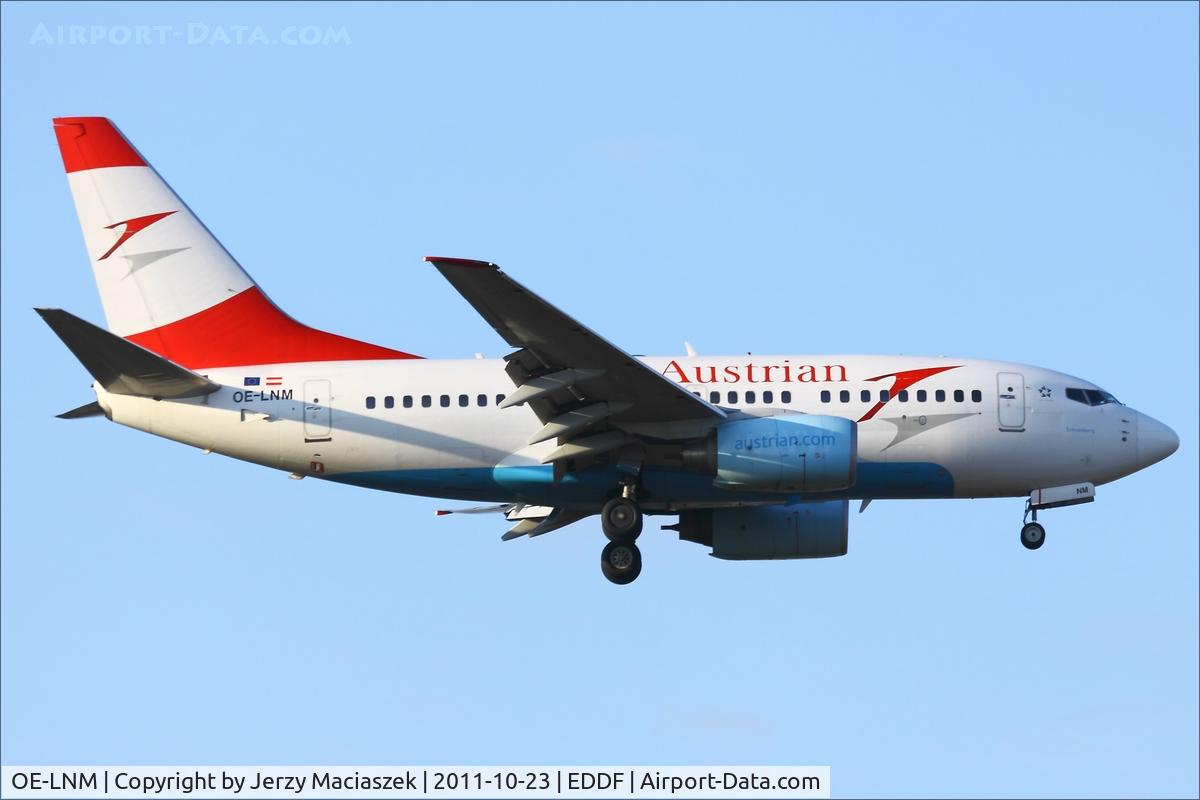 OE-LNM, 2000 Boeing 737-6Z9 C/N 30138, Boeing 737