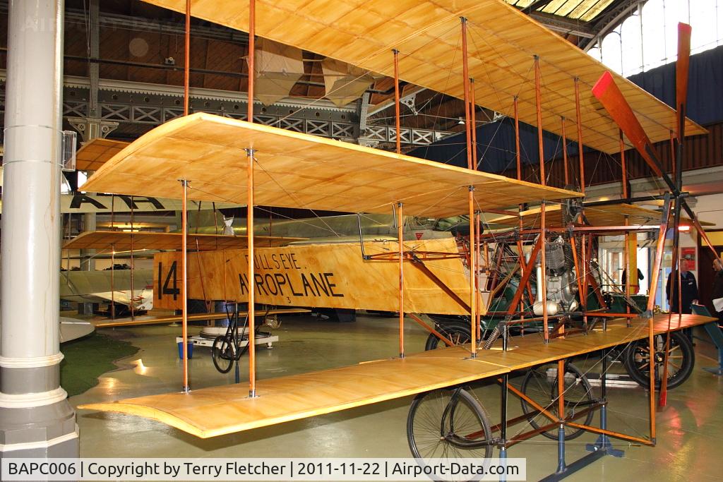 BAPC006, 1953 A V Roe Triplane Type IV Replica C/N BAPC.006, At the Museum of Science and Industry in Manchester UK  - Air and Space Hall