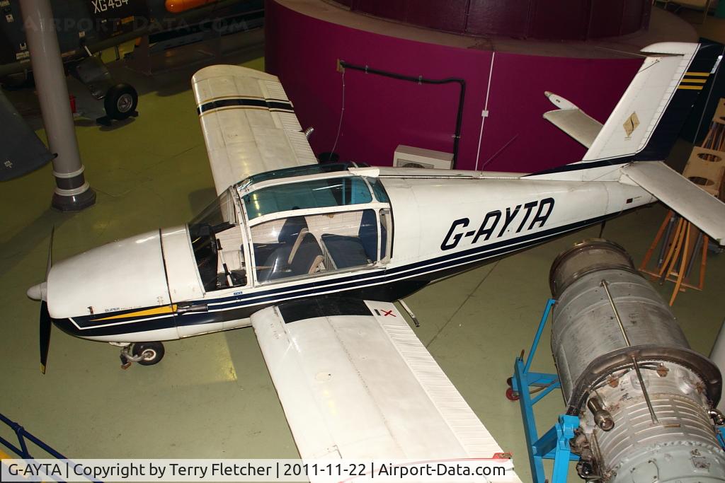 G-AYTA, 1971 Socata MS-880B Rallye Club C/N 1789, At the Museum of Science and Industry in Manchester UK  - Air and Space Hall