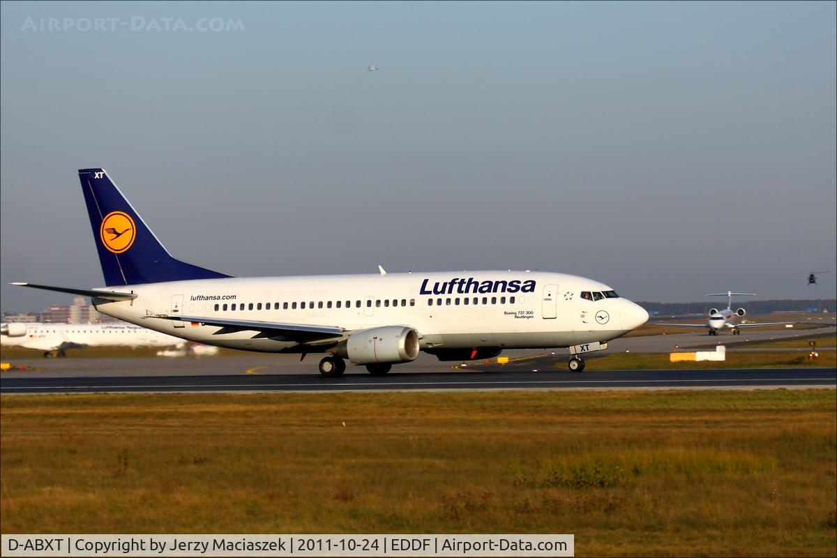 D-ABXT, 1989 Boeing 737-330 C/N 24281, Boeing 737-330