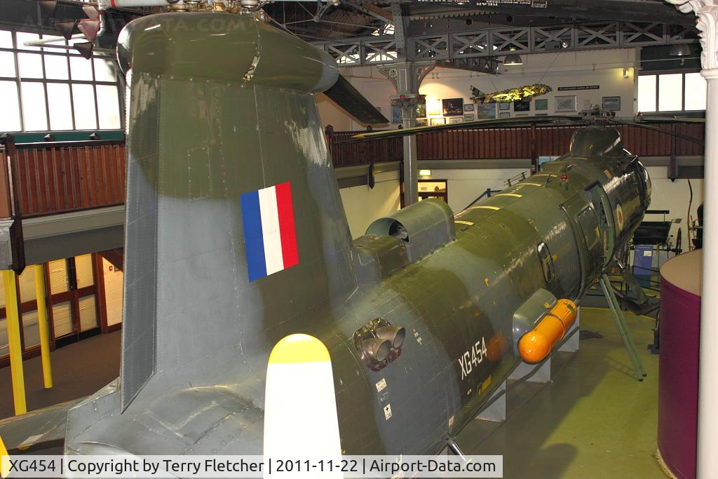 XG454, 1960 Bristol Belvedere HC.1 C/N 13349, At the Museum of Science and Industry in Manchester UK  - Air and Space Hall
