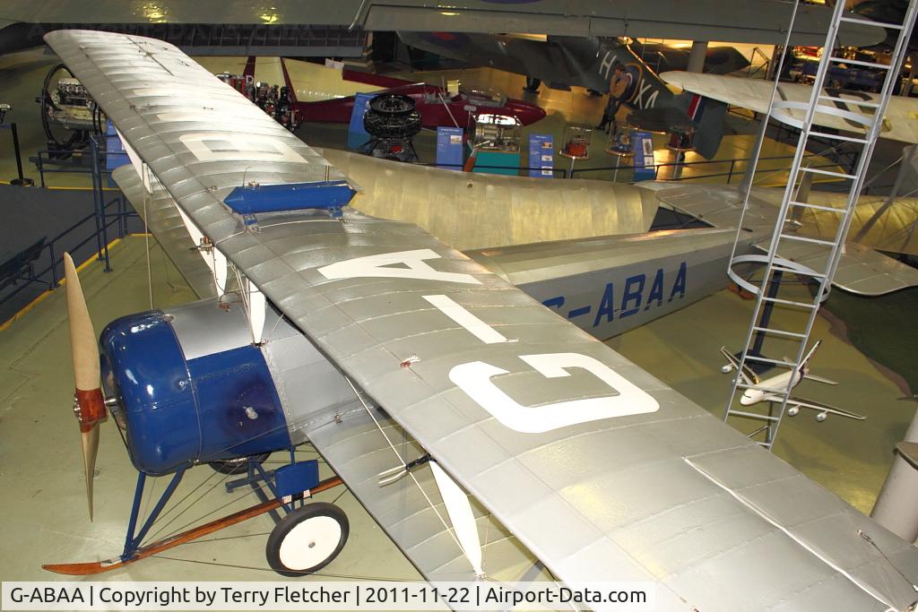 G-ABAA, Avro 504K C/N H2311, At the Museum of Science and Industry in Manchester UK  - Air and Space Hall