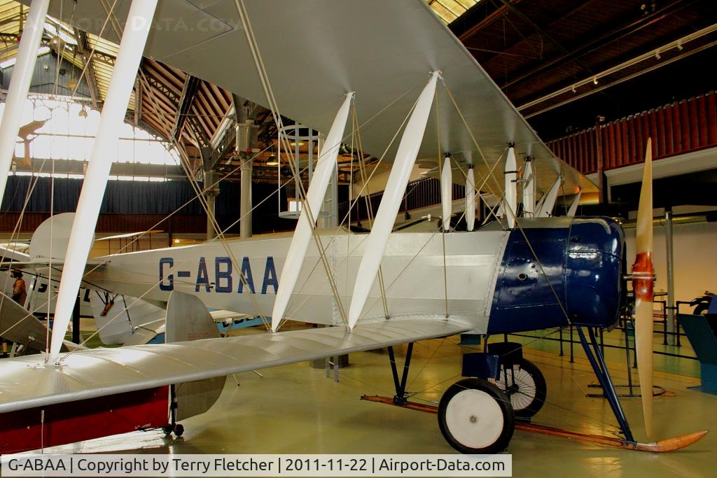 G-ABAA, Avro 504K C/N H2311, At the Museum of Science and Industry in Manchester UK  - Air and Space Hall
