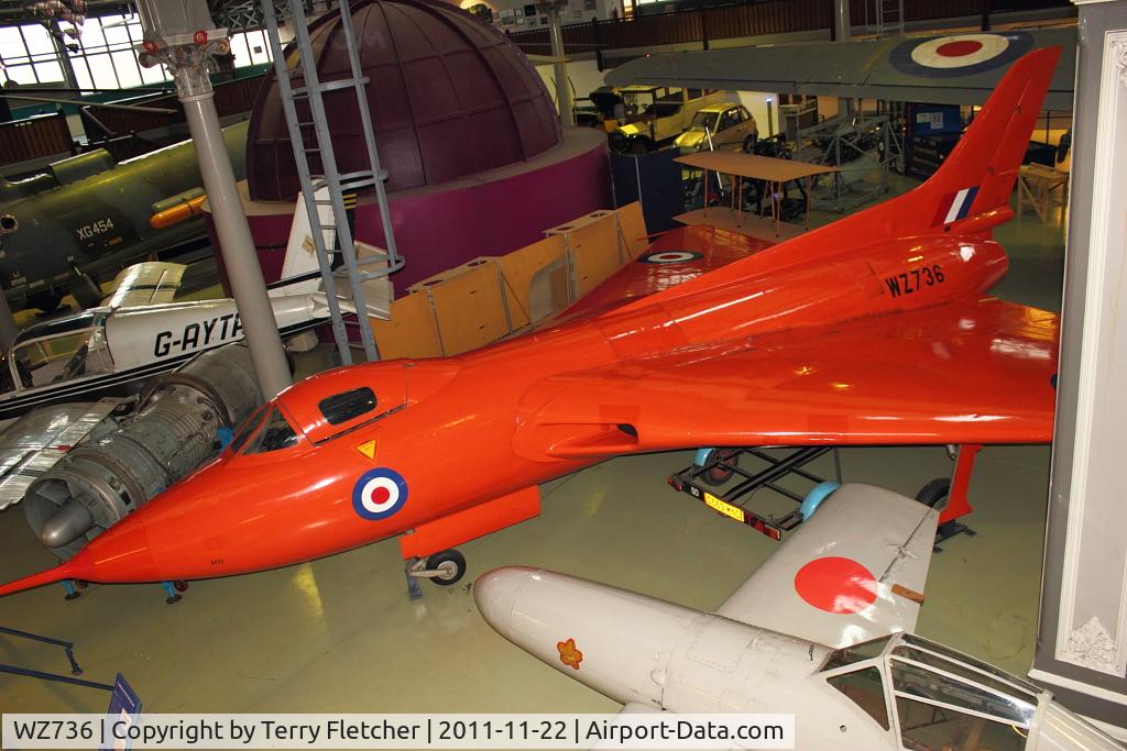 WZ736, 1953 Avro 707A C/N Not found WZ736, At the Museum of Science and Industry in Manchester UK  - Air and Space Hall